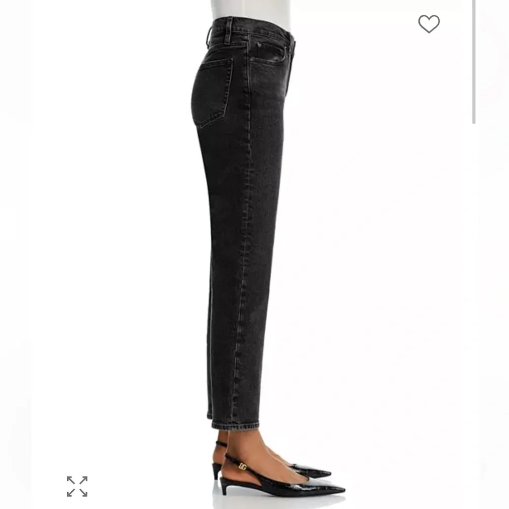 Frame The Borrowed Washed Black Straight Jeans‎ size 29 - Picture 3 of 10